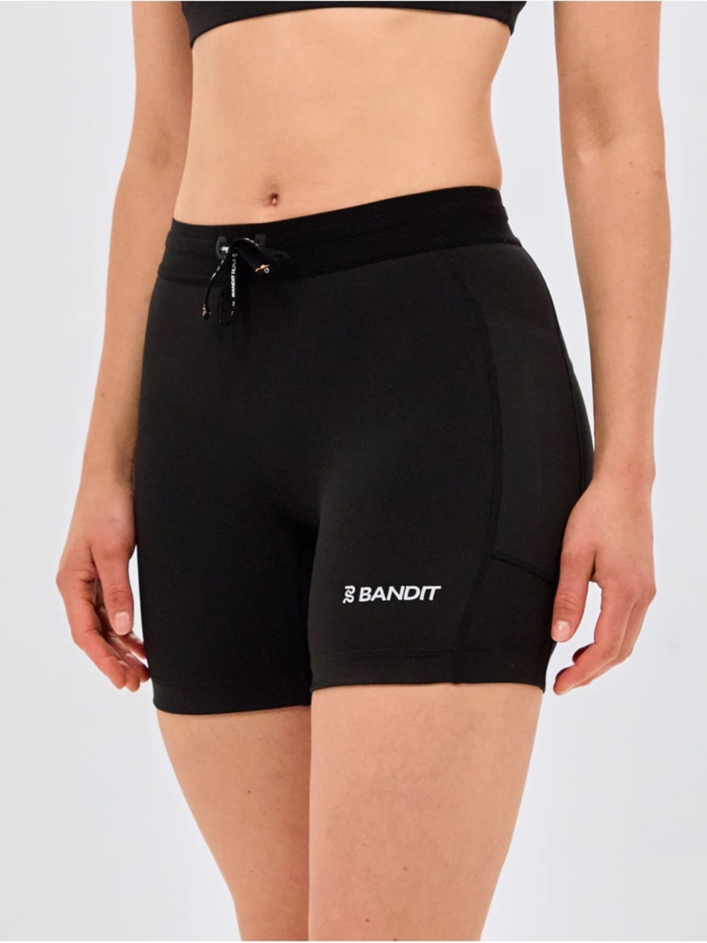BANDIT 5" COMPRESSION SHORTS - BLACK